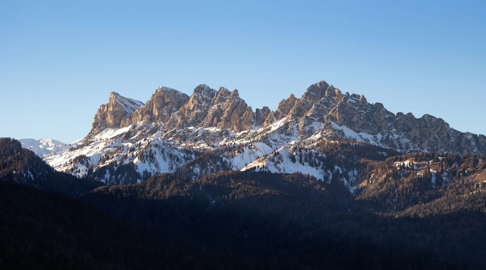 Panorama delle Dolomiti a Cortina d'Ampezzo