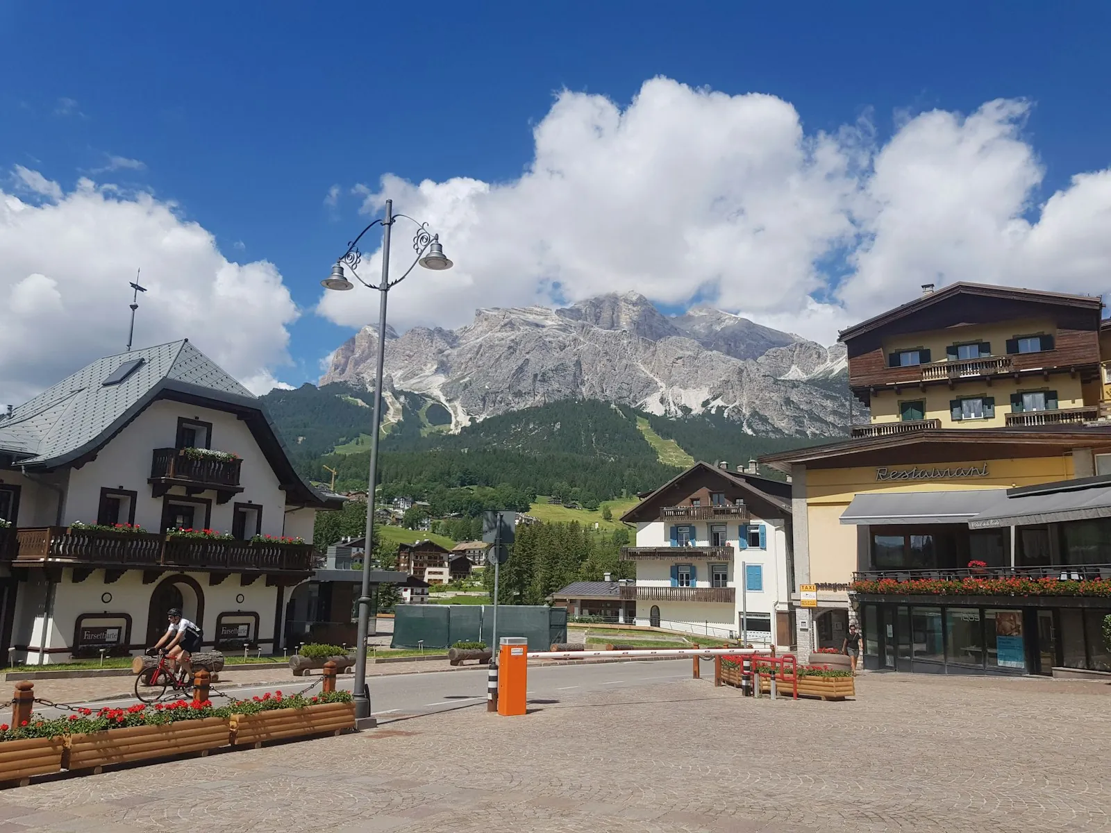 Cortina d'Ampezzo town centre