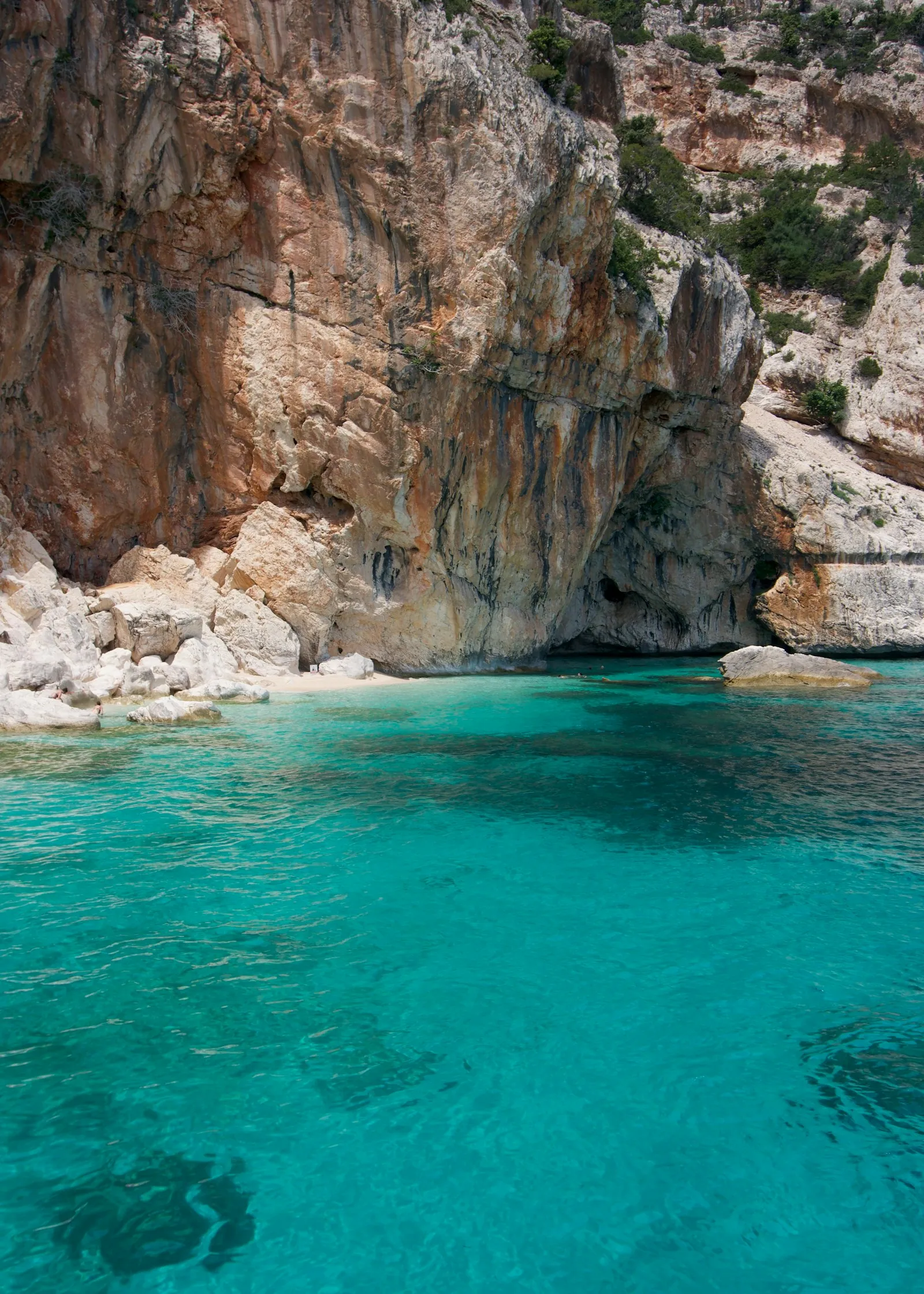 Costa della Sardegna vista dall'alto